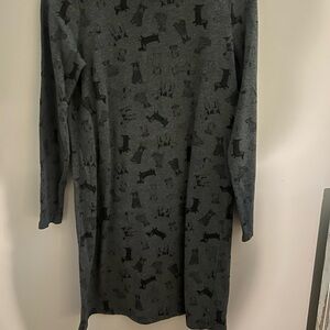 Boden dog print dress